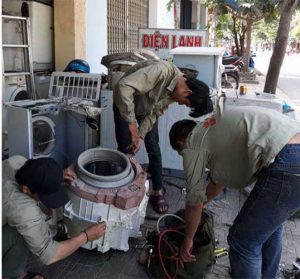Sửa máy giặt tại Cầu Giấy - Hà Đông - Thanh Xuân - Ba Đình - Đống Đa