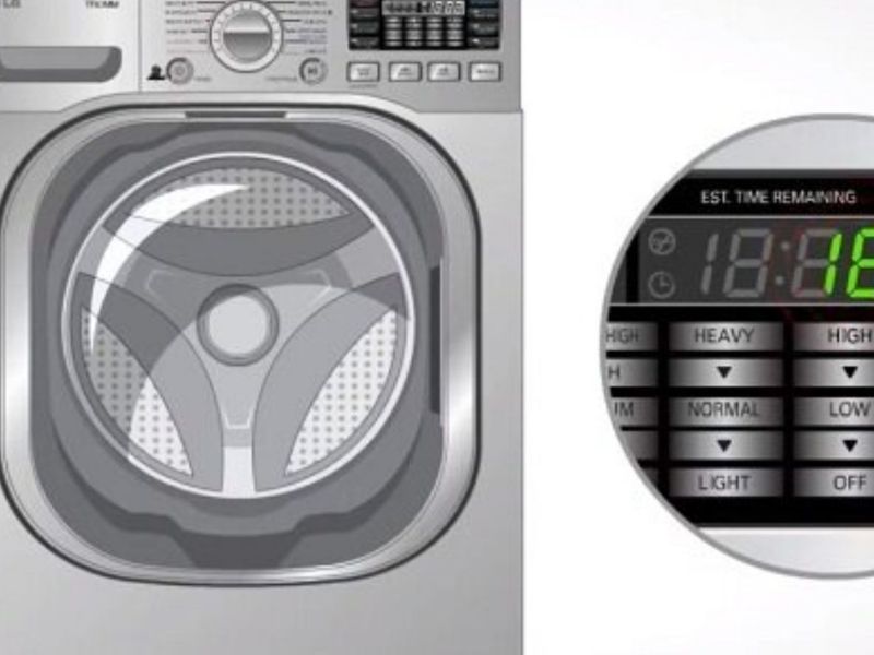 Dấu hiệu nhận biết lỗi IE máy giặt LG