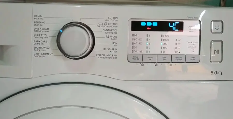 Nguyên nhân lỗi 4C của máy giặt Samsung