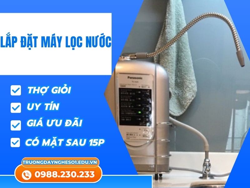 Dịch vụ lắp đặt máy lọc nước uy tín, giá rẻ tại Hà Nội