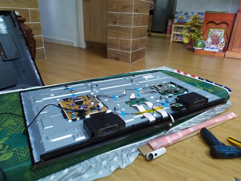 Quy trình sửa chữa đèn led tivi tại nhà chuẩn kỹ thuật 