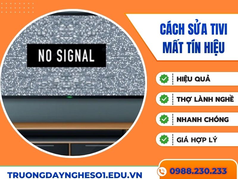 Cách sửa tivi mất tín hiệu tại nhà đơn giản nhanh chóng hiệu quả