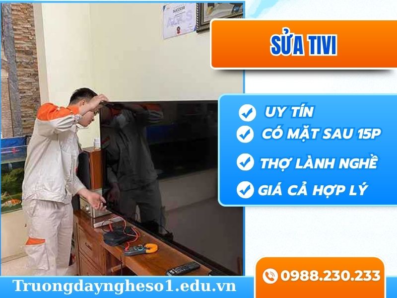 Dịch vụ sửa tivi tại nhà Hà Nội giá rẻ, chất lượng